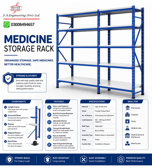 MEDICINE STORAGE RACK