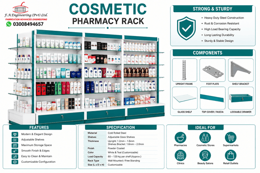COSMETICS PHARMACY RACKS