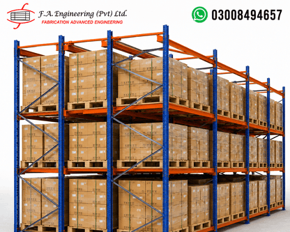DOUBLE DEEP PALLET RACK