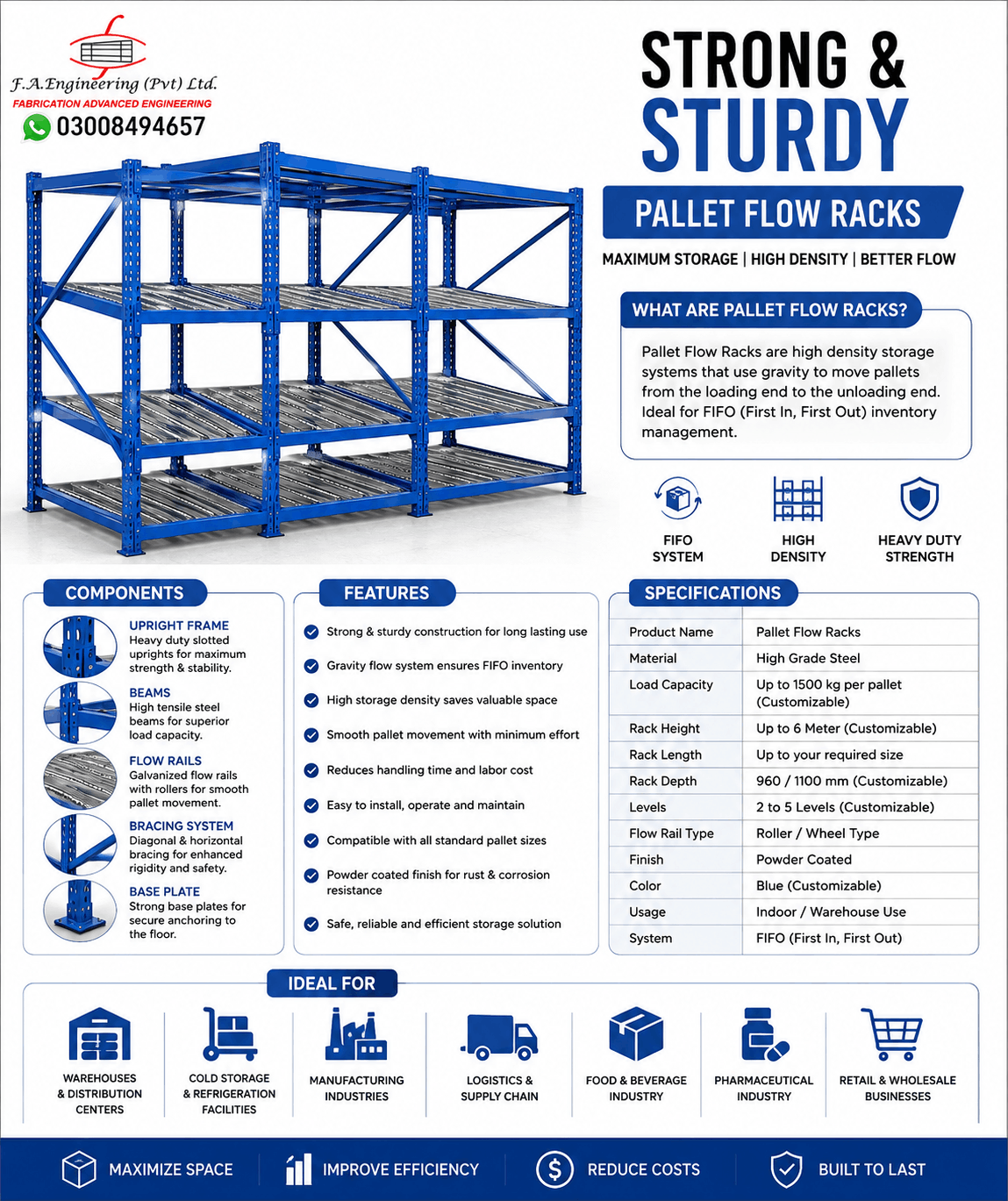 PALLET FLOW RACKS