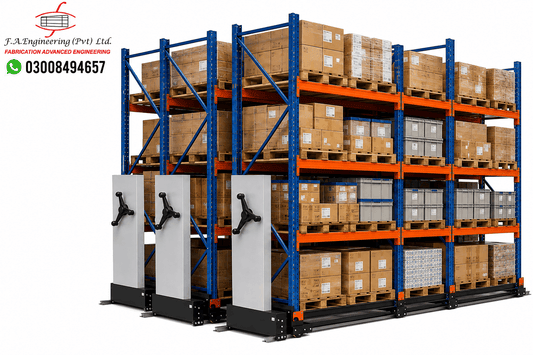 MOBILE PALLET RACKS