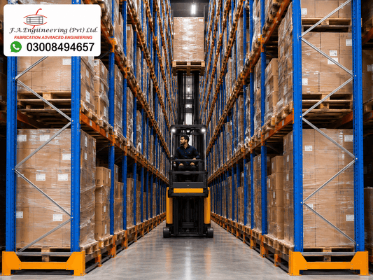 VERY NARROW AISLE PALLET RACKS