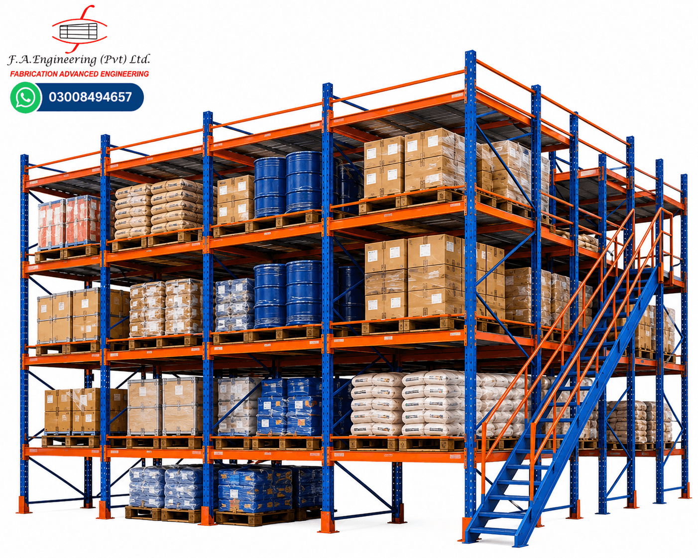 MULTI-TIER PALLET RACKS