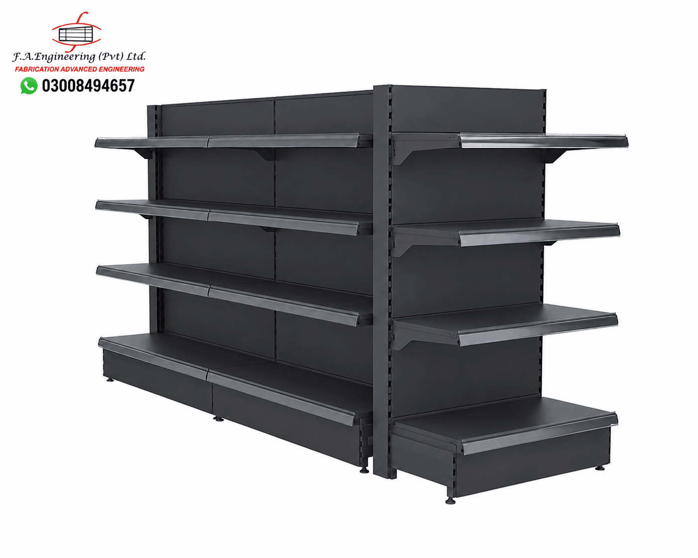 DOUBLE SIDED GONDOLA RACK