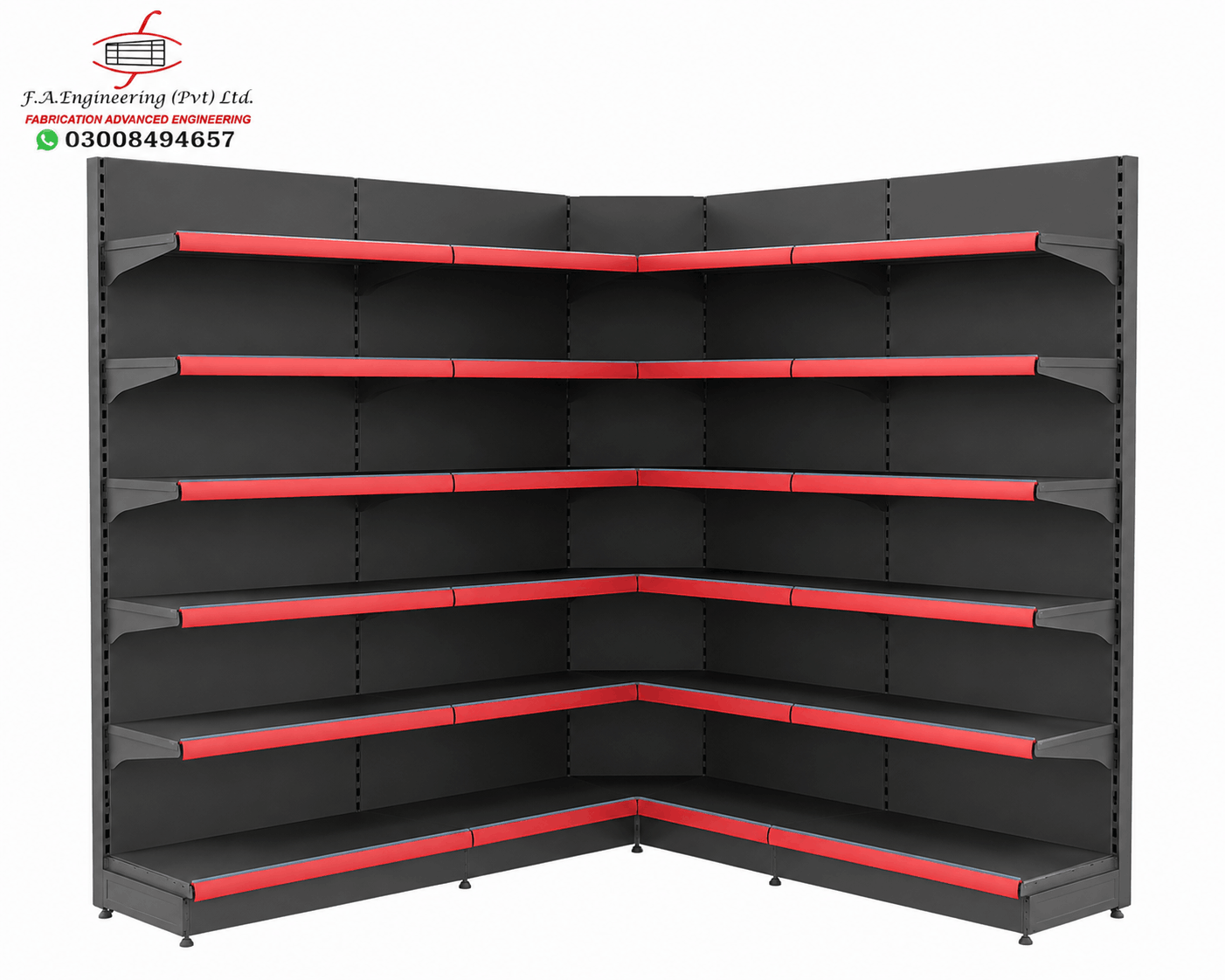 CORNER SUPERMARKET RACK