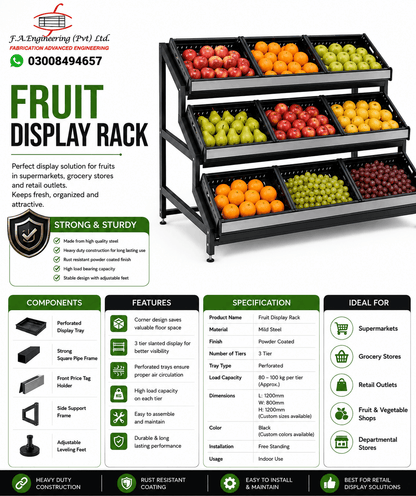 FRUIT DISPLAY RACK