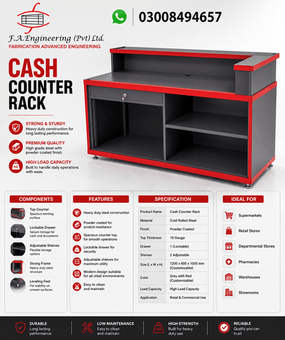 CASH COUNTER RACK