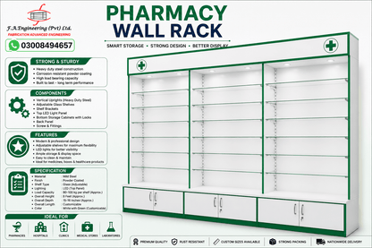 PHARMACY WALL RACK