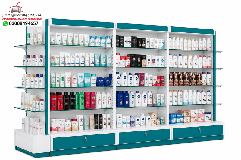COSMETICS PHARMACY RACKS