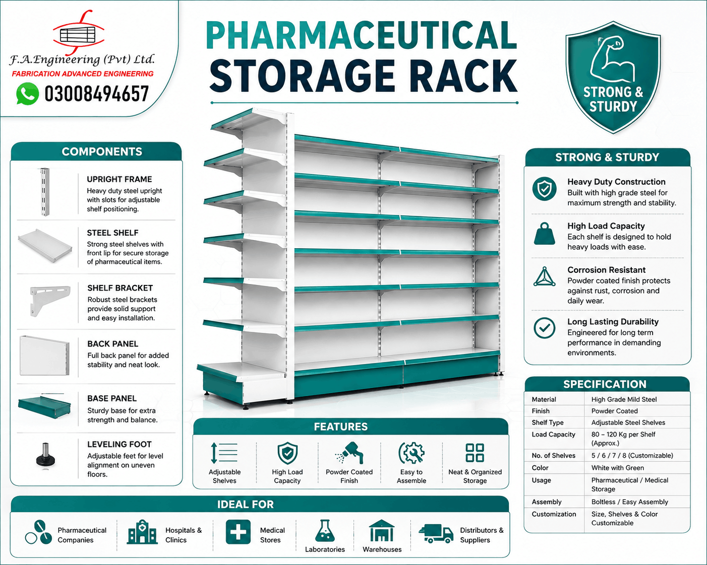 PHARMACEUTICAL STORAGE RACKS