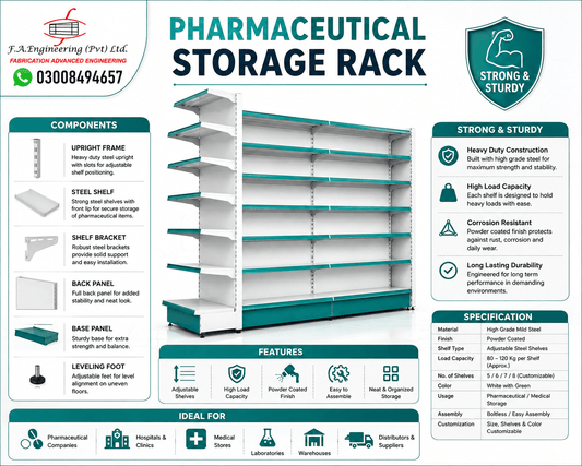 PHARMACEUTICAL STORAGE RACKS