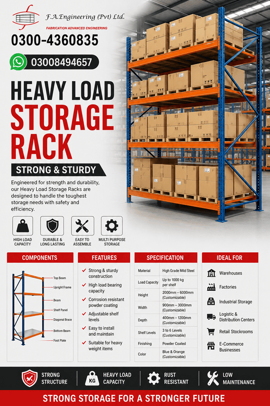 HEAVY LOAD STORAGE RACK