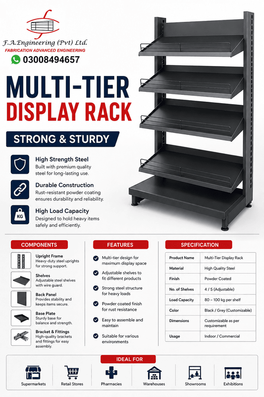 MULTI-TIER DISPLAY RACK