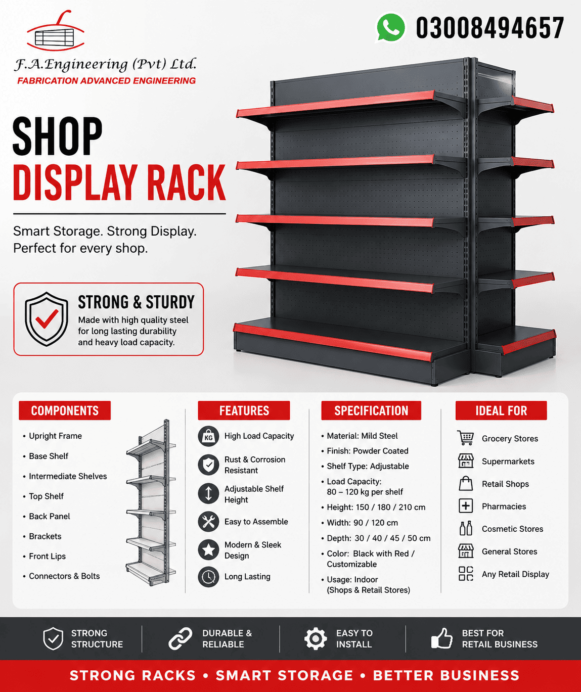 SHOP DISPLAY RACK