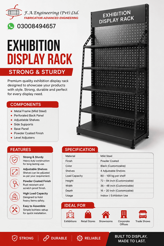 EXHIBITION DISPLAY RACK