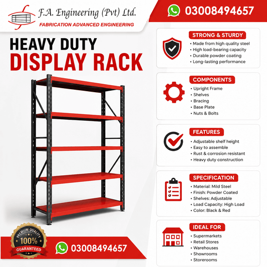 HEAVY DUTY DISPLAY RACK