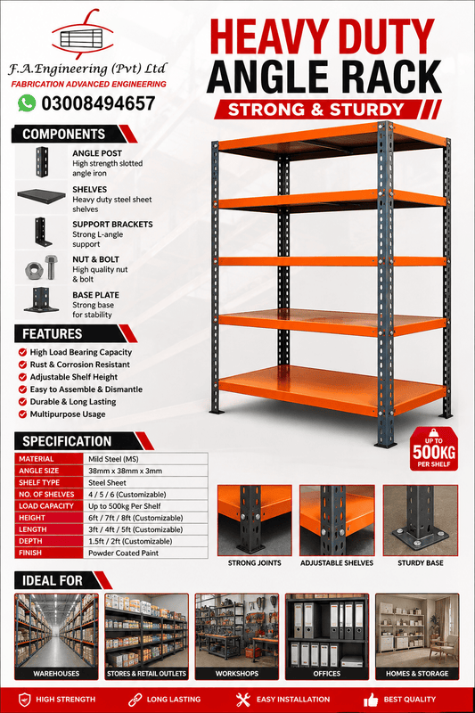 HEAVY DUTY ANGLE RACK
