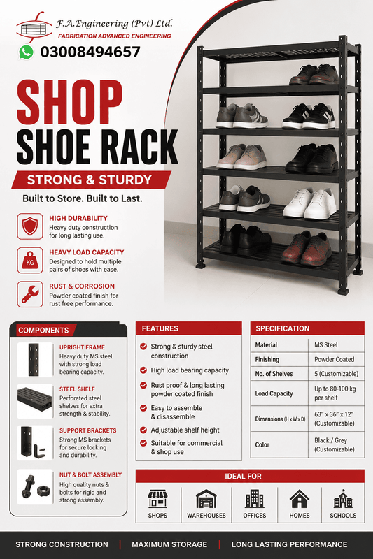 SHOP SHOE RACK