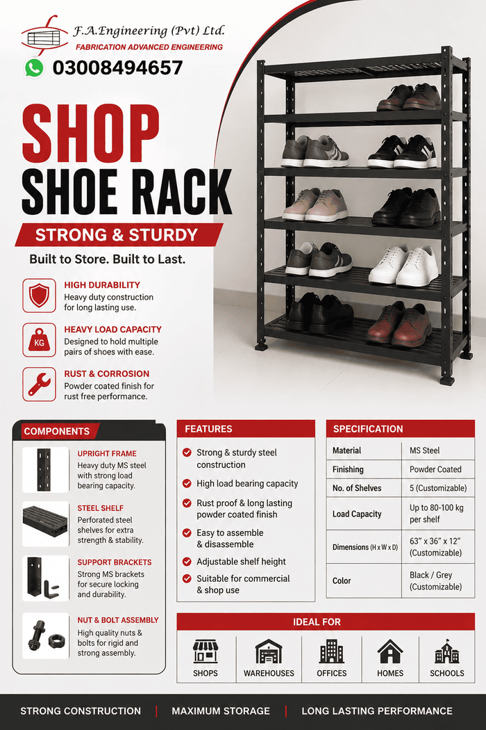 SHOP SHOE RACK