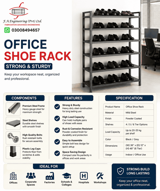 OFFICE SHOE RACK