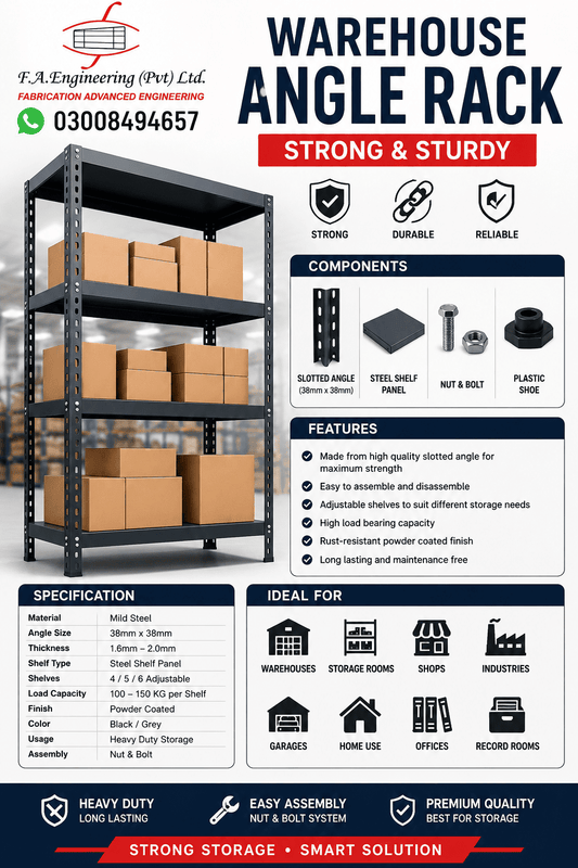 WAREHOUSE ANGLE RACK