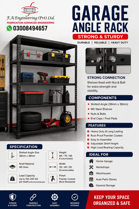 GARAGE ANGLE RACK