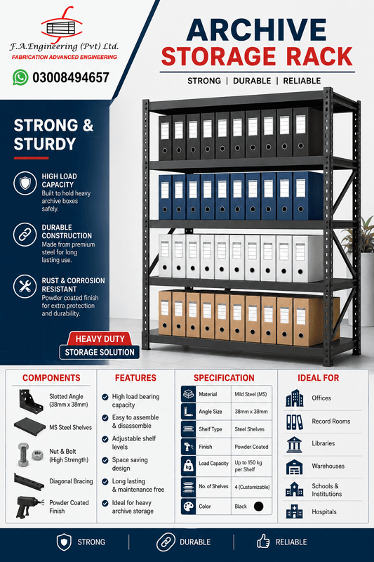 ARCHIVE STORAGE RACK