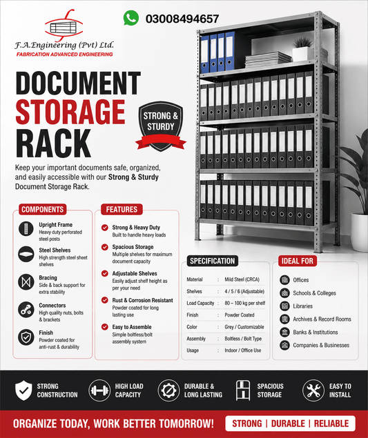 DOCUMENT STORAGE RACK