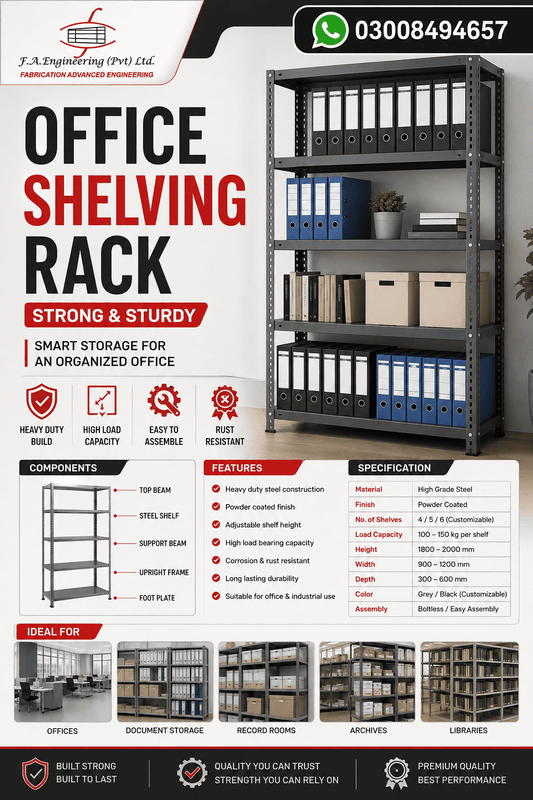 OFFICE SHELVING RACK