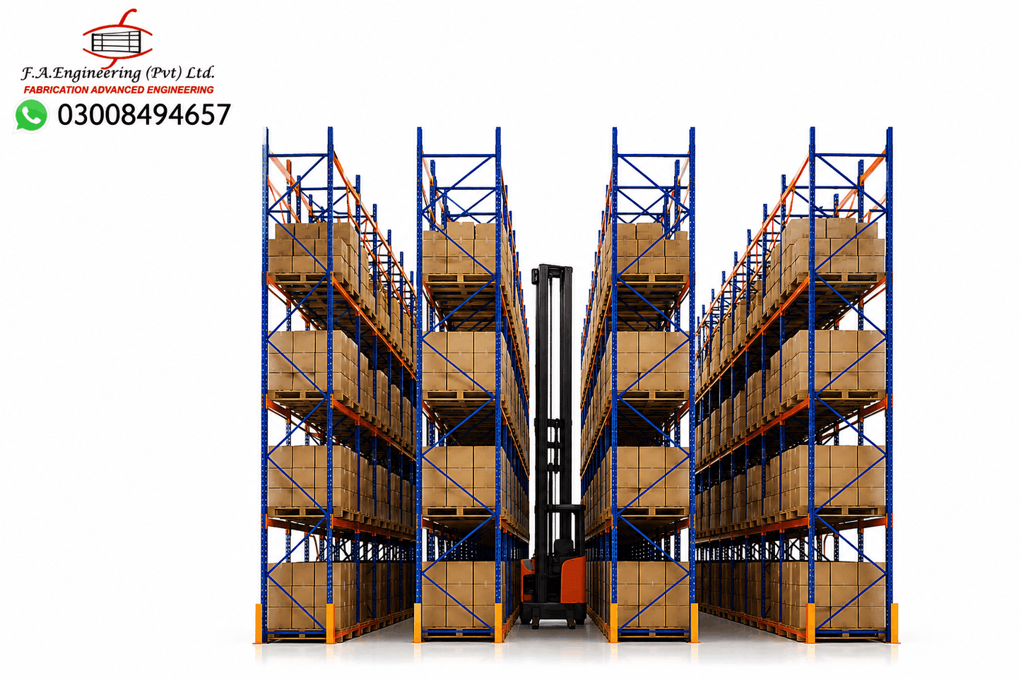 NARROW AISLE PALLET RACKS