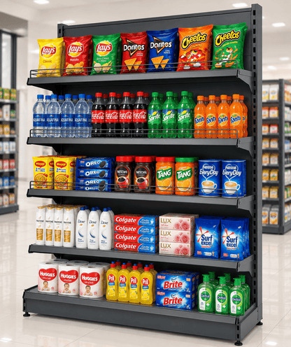 METAL DISPLAY RACK