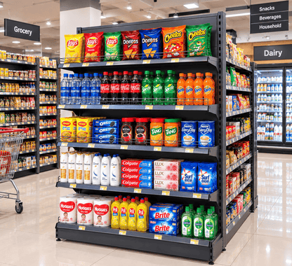 METAL DISPLAY RACK