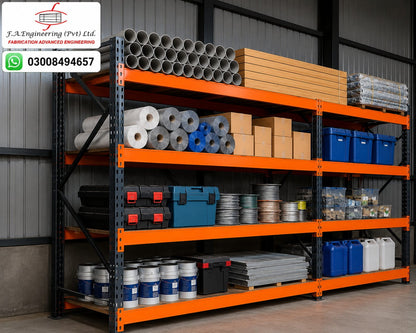 HEAVY DUTY MATERIAL STORAGE RACKS