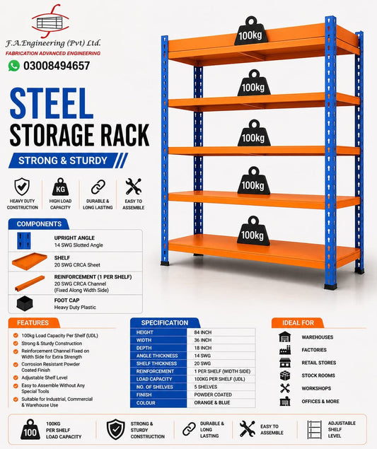 STEEL STORAGE RACK