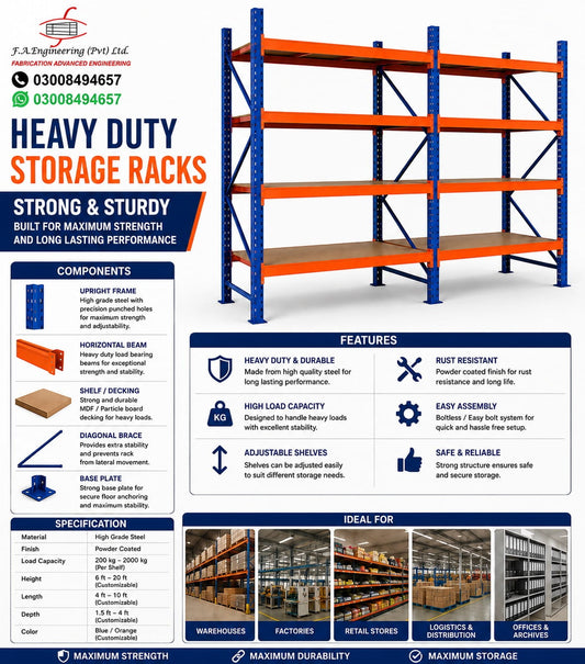 HEAVY DUTY STORAGE RACKS